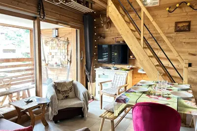 Image de Appartement Haut Standing au Cœur des Gets - Proche Commerces, Garage et Spa