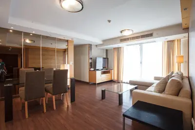 Image de 3a-2 chambres 2 salles de bain au centre-ville de Bangkok près de Bts Mrt