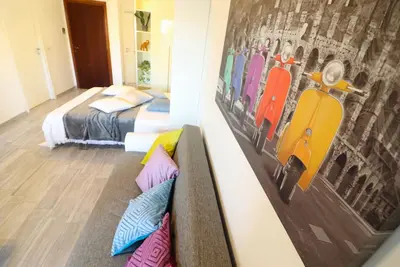 Image de Maison de vacances 'casa Vacanze Alba A Otranto' avec balcon et climatisation