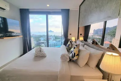 Image de Bo301 Appartement avec vue sur la mer, trois chambres et deux salles de bains à Ao Nang Beach