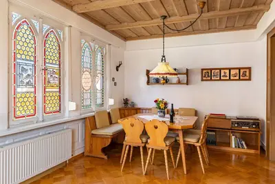 Image de Appartement 'Michelskäppele' avec vue sur les montagnes, terrasse partagée et Wi-Fi