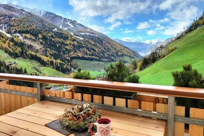 Image de Appartement \"Voppichlhof Margerite\" avec vue sur les montagnes, jardin partagé et Wi-Fi