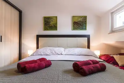 A peaceful apartment, 1 km from the beach in a quiet neighborhood