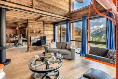 Image de 7-Zimmer-Chalet fĂĽr 13 Personen am FuĂźe der Pisten