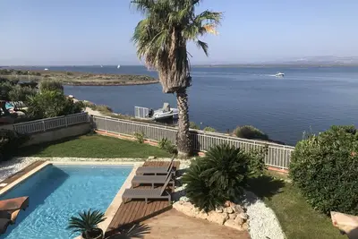 Image de Villa 8 pers bord de mer piscine au calme vue exceptionnelle