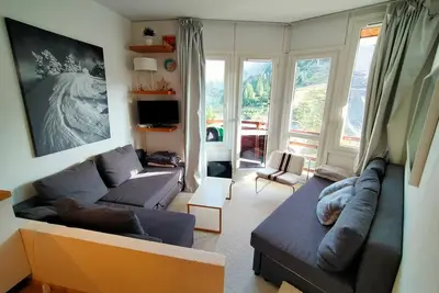Image de Avoriaz, appartement 4 pers, balcon, wifi, proche du centre.