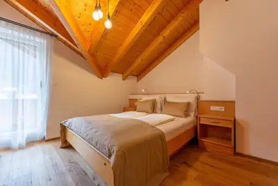Image de Appartement \"Alpengruss Natura\" avec vue sur les montagnes, jardin partagé et Wi-Fi
