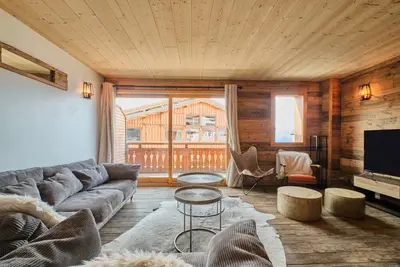 Image de Chalet '2 Sur La Route Du Tour' avec balcon et Wi-Fi