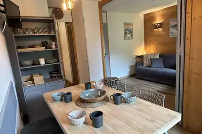 Image de Appartement skis aux pieds avec balcon à Méribel