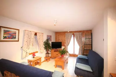 Image de Wifi, 300m du centre station, Rez-de-chaussée, parking, télévision, casier à ski, 90m², Châtel