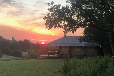Image de Glamping Lodge Monet | Domaine du Cammazet | Piscine| Confort | Nature