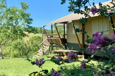 Image de Glamping Lodge Lautrec | Domaine du Cammazet | Piscine| Confort | Nature