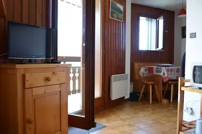 Image de Charmant 2 pièces avec parking, proche télésiège et navettes