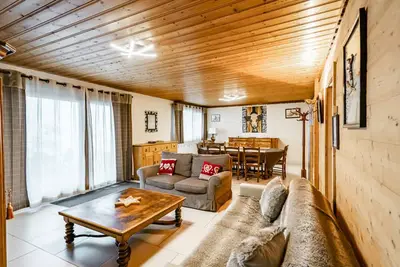 Image de Appartement 3p pour 6 pers. à Châtel, proche remontées, terrasse, parking, Wifi
