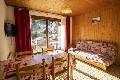 Image de Confort à Châtel : 2 Pièces pour 4 Pers. , Proche Télécabine Linga, Wifi, Balcon, Animaux Acceptés