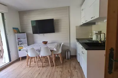 Image de Appartement cosy à Châtel, 100m des pistes, balcon, WiFi, parking, jusqu'à 4 personnes