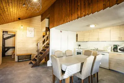 Image de Location 3 pièces 7 pers, centre Châtel, 50 m télécabine, balcon, parking, WiFi, animal admis