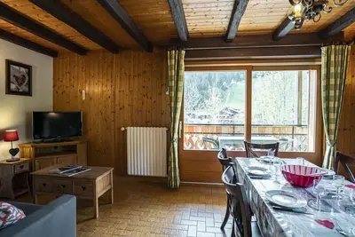 Chalet 3 pièces, 6 pers, proche télésiège