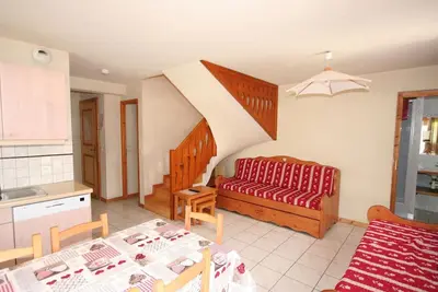 Image de Appartement 4 pièces, 8 pers. , proche centre et remontées, animaux admis, parking, WiFi