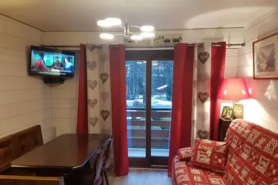 Image de Studio 4 pers. à Châtel : balcon, parking, proche télécabine Linga - cuisine équipée et Wifi