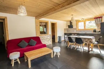 Image de Charmant chalet 3 pièces pour 6 pers avec terrasse à Châtel, proche centre et télécabine.