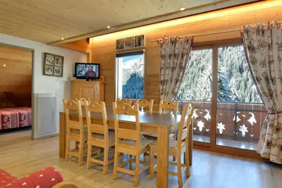 Image de Appartement cosy 3 pièces, 7 pers. , balcon Sud, proche centre & remontées mécaniques, Châtel