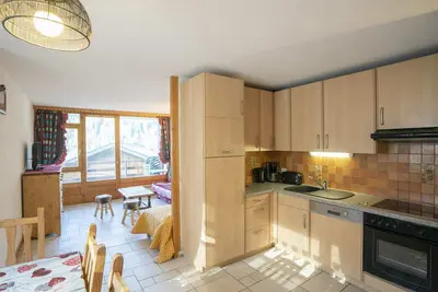 Image de Appartement cosy 2 pièces, 5 pers. , Châtel, 300m centre, 500m remontées, balcon sud, parking inclus