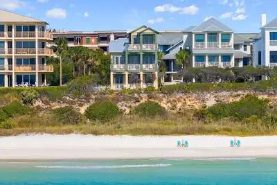 Image de Seabourn - Gulf-Front Home w/ Carriage House, Private Pool, Near Rosemary Beach!