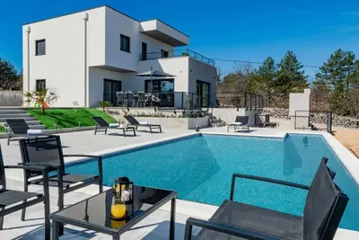 Image de Villa Karin - New - modern villa, Ev charger, pool, amazing view, playground, Bbq