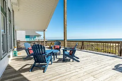 Direct Beach & Oceanfront, Private Boardwalk - Pelican's Paradise