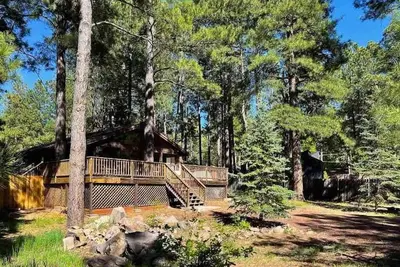 Image de Twin Pines Cabin with Fireplace