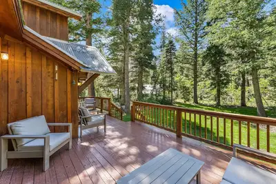 Above It All - Serene Forest Setting, Backs to Stream, Flat Backyard, Updated