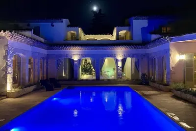 Image de luxueuse propriété familiale.