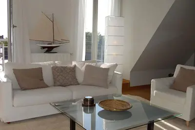 Image de Vacation apartment with Baltic Sea and Schlei view, whirlpool, fireplace, gallery