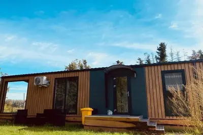 Image de Maison près du lagon de Szczecin avec jardin