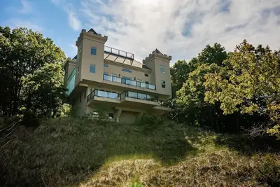 Image de Castle on Lake Michigan near Silver Lake Dunes