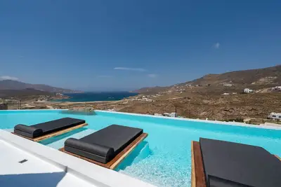 Image de Exclusive 6 Bedroom Villa with Private Pool, Mykonos Villa 1031