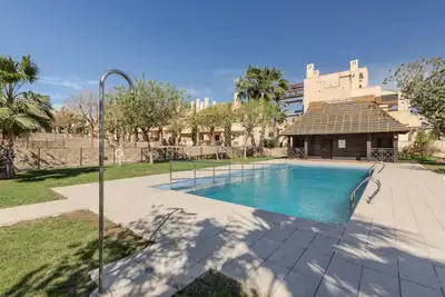 Image de Appartement \"El Oasis Plaza Madagascar\" avec piscine partagée, Wi-Fi et climatisation