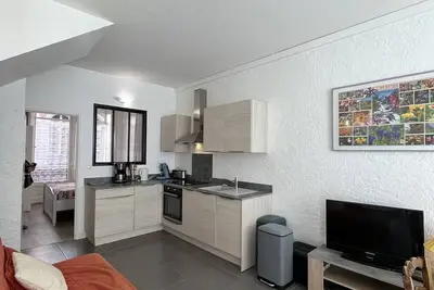 Image de Appartement 6/8 pers, centre-ville avec jardin, proche télécabines