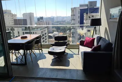 Image de Moderno Studio Oca Moema, Design, Cozy&Charming, close to Ave. Ibirapuera/subway