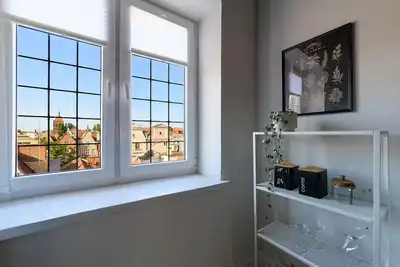 A cozy and modern apartment located on Chlebnicka Street in the heart of Gdańsk