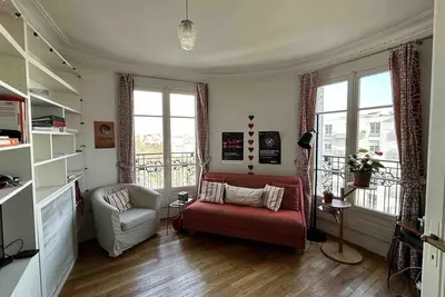 Image de Wonderful 3 room flat on the 7th floor, view on the Eiffel Tower & Sacré-Coeur