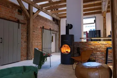 Image de Landurlaub mit Neugierigen Blicken in den Pferdestall, Eingezäuntem Garten, Kamin und Sauna
