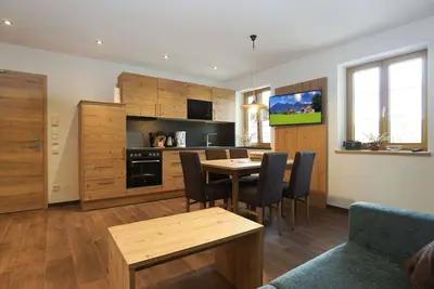 Image de Ferienwohnungen je 55 m² für 1 bis 6 Personen, 2 Schlafzimmer, Wohnküche, Dusche/wc, Wlan