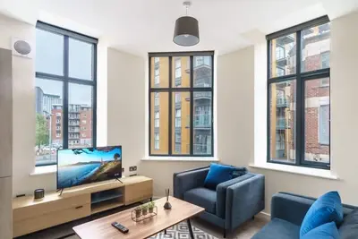 Image de Bright 2 Bedroom Apartment in Central Manchester