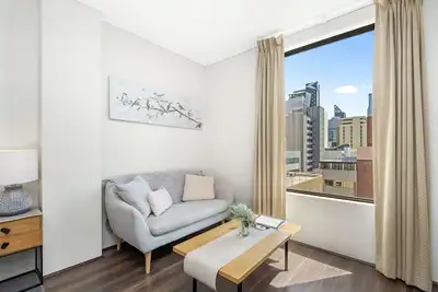 Image de 802 Serenity Studio Apt for 2_high floor_WIFI_Laundry_CBD