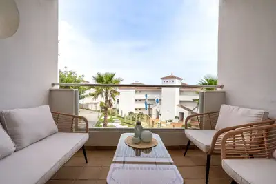 13. Modern apt for 6 guest with shared pool in Manilva