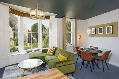 Image de Bel appartement d'une chambre bien équipé avec une belle vue sur Saint-Jude.