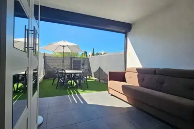 Image de Studio Cap d'Agde ● Clim ● Piscine ● Parking ● Terrasse ● Prox. centre/plage