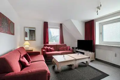 Image de Appartement 'Sylt 3 Westerland' avec terrasse privée, jardin partagé et Wi-Fi